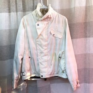 Burton magnet buttons zipped ski jacket Sz L